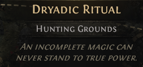 POE 2 Carry Run Early Access SC DRYADIC RITUAL---ACT 1