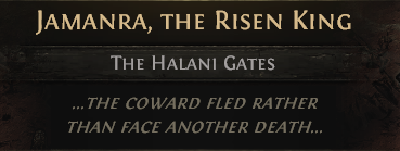 POE 2 Carry Run Early Access SC JAMANRA,THE RISEN KING---ACT 2