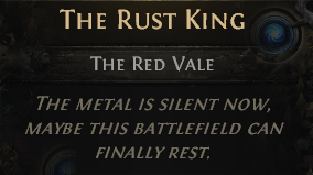 POE 2 Carry Run Early Access SC THE RUST KING---ACT 1