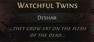 POE 2 Carry Run Early Access SC WATCHFUL TWINS---ACT 2